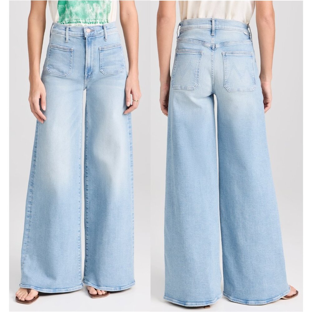 MOTHER Lil Patch Pocket Undercover Sneak Jeans Size 30 NWT